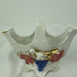 Vintage Japanese Porcelain Toothpick Holder